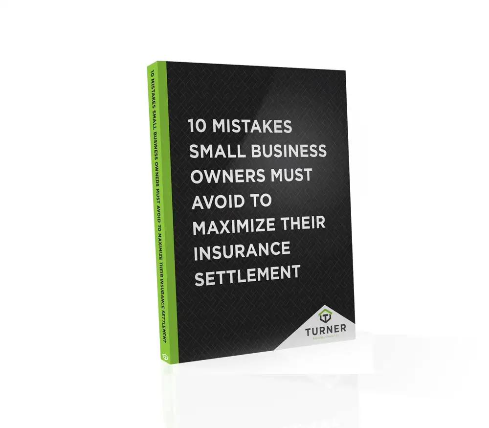 3d image of a book about small business insurance mistakes